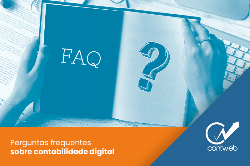 Perguntas frequentes sobre contabilidade digital